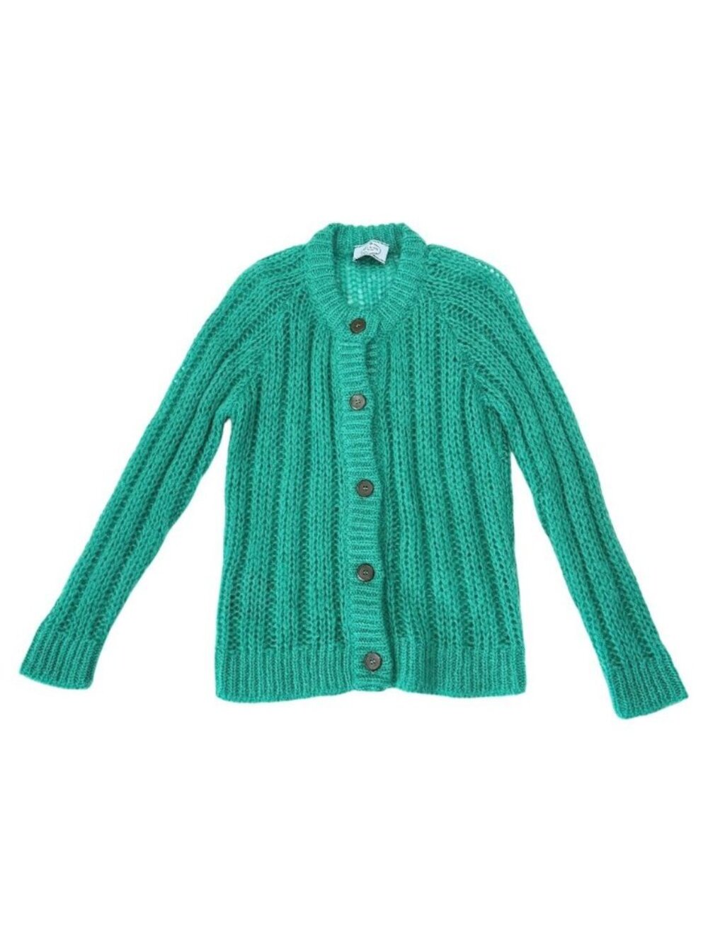 Prada Cardigan Nylon Green